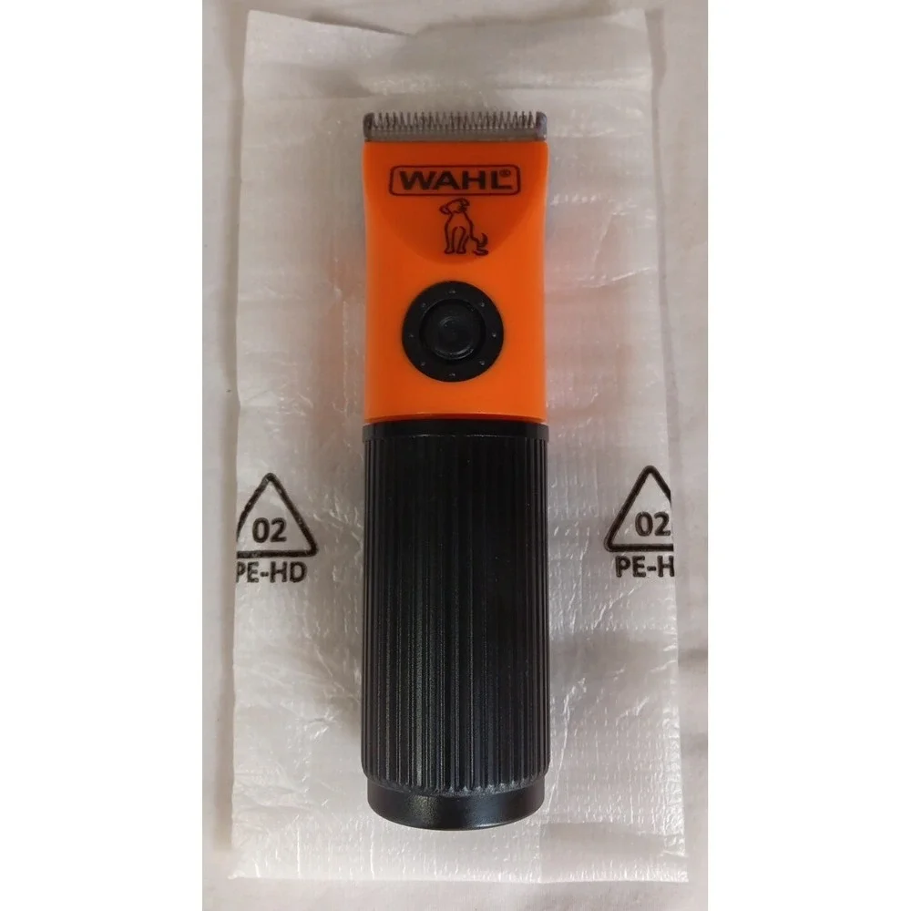Wahl Touch Up Pet Trimmer Touch Up Clipper Battery Powered Orange/Black READ‎